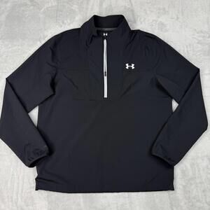 Under Armour Mens Storm Wind-strike Golf 1/2 Zip Sweatshirt Men Size L Casual